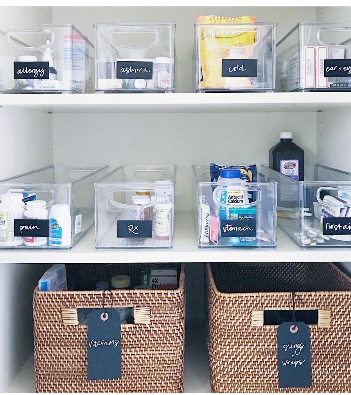 Organize Your Medicine Cabinet In 4 Easy Steps